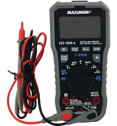 multimeter canadian tire|electrical reading tester canadian tire.